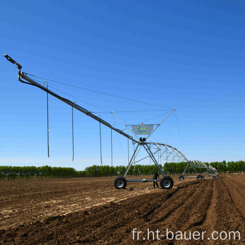 Système d&#39;irrigation à pivot central de roue pour 40 acres